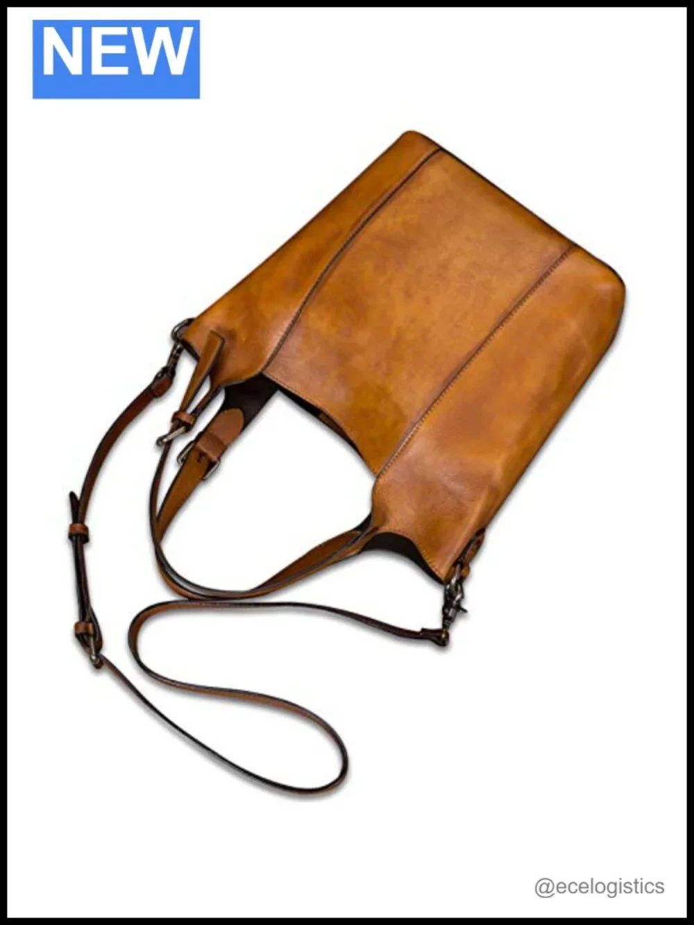 Genuine Leather Vintage Handmade Satchel Shoulder Bag Crossbody Tote